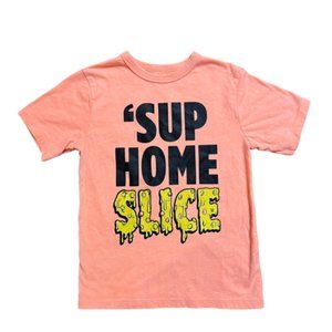 Childrens Place Home Slice tee Unisex 5/6 Size